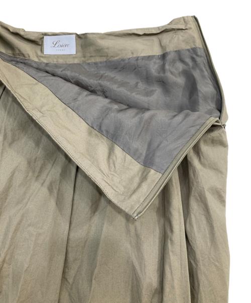 L'appartement（アパルトモン）L'appartement (アパルトモン) Box Pleated Skirt/ボックス プリーテッド スカート カーキ サイズ:SIZE 38の古着・服飾アイテム