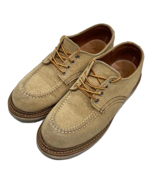 RED WING（レッドウィング）RED WING (レッドウィング) WORK OXFORD HAWTHORNE style シューズ/ワーク オックスフォード ホーソーン スタイル ベージュ サイズ:SIZE 7 1/2の古着・服飾アイテム