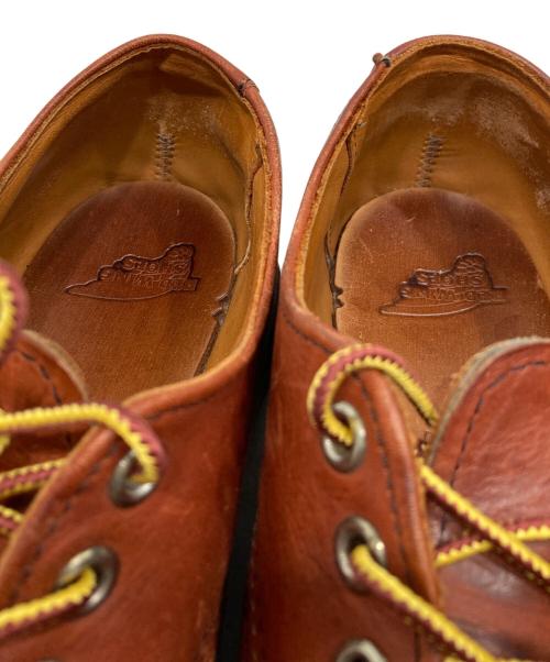 RED WING（レッドウィング）RED WING (レッドウィング) Work Oxford オックスフォードシューズ/ワークオックスフォード レッド サイズ:SIZE 7 1/2の古着・服飾アイテム