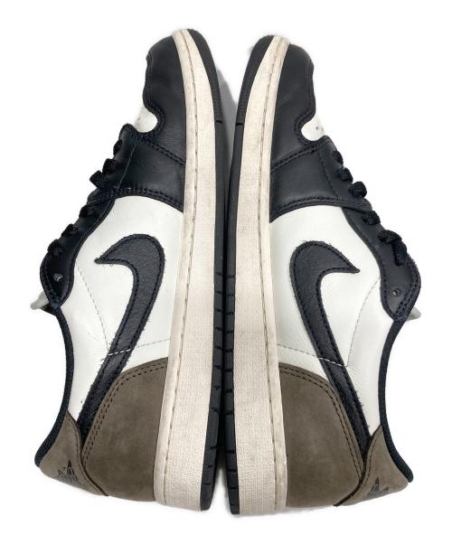NIKE（ナイキ）NIKE (ナイキ) Air Jordan 1 Retro Low OG Mocha/エア ジョーダン 1 レトロ ロー オージー モカ ブラウン×ブラック サイズ:SIZE 27.5cmの古着・服飾アイテム