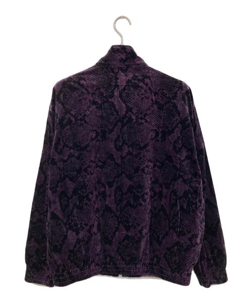WACKO MARIA（ワコマリア）WACKO MARIA (ワコマリア) PYTHON VELVET JACKET/パイソン ベルベット ジャケット パープル×ブラック サイズ:SIZE Mの古着・服飾アイテム