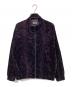 WACKO MARIA（ワコマリア）の古着「PYTHON VELVET JACKET/パイソン ベルベット ジャケット」｜パープル×ブラック