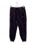 WACKO MARIA（ワコマリア）の古着「MARIA PYTHON VELVET PANTS/マリア パイソン ベルベット パンツ」｜パープル×ブラック
