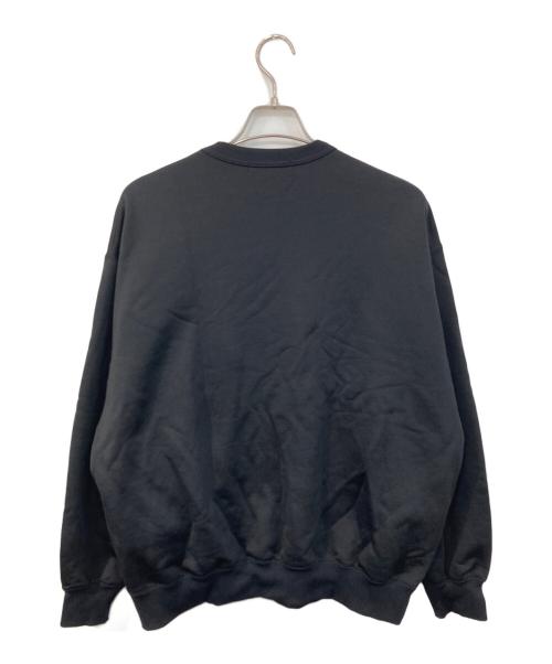 COOTIE PRODUCTIONS（クーティープロダクツ）COOTIE PRODUCTIONS (クーティープロダクツ) クルーネックスウェット ブラック サイズ:SIZE Mの古着・服飾アイテム