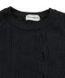 中古・古着 COOTIE PRODUCTIONS (クーティープロダクツ) 3D Jacquard Solotex Knit Crew/3Dジャガードソロテックスニットクルー ブラック サイズ:SIZE L：20000円