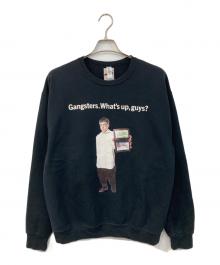 WACKO MARIA×JERZEES（ワコマリア×ジャージーズ）の古着「SUPERBAD CREW NECK SWEAT SHIRT/スーパーバッド クルーネック スウェットシャツ」｜ブラック