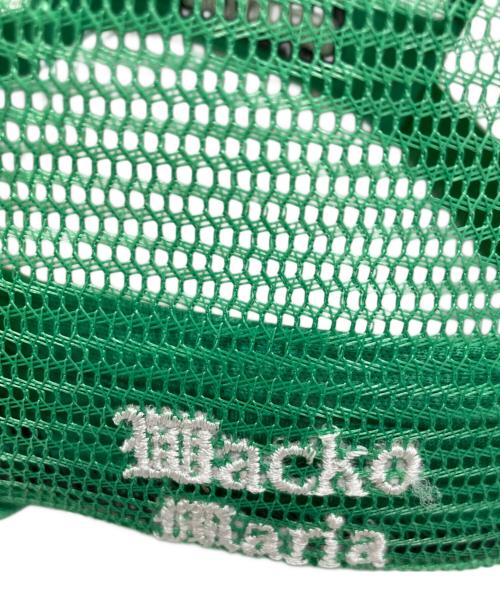 WACKO MARIA（ワコマリア）WACKO MARIA (ワコマリア) HIGH TIMES / MESH CAP グリーン サイズ:FREEの古着・服飾アイテム