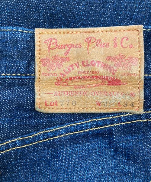BURGUS PLUS（バーガスプラス）BURGUS PLUS (バーガスプラス) 770デニムパンツ インディゴ サイズ:29の古着・服飾アイテム
