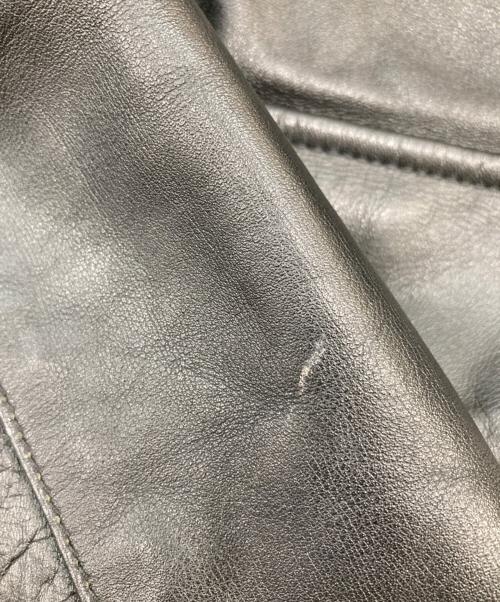 VANSON（バンソン）VANSON (バンソン) TYPE A-2レザージャケット ブラック サイズ:38の古着・服飾アイテム