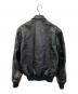 VANSON (バンソン) TYPE A-2レザージャケット ブラック サイズ:38：30000円