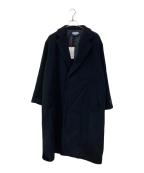 MAISON SPECIALメゾンスペシャル）の古着「Super170s Chester Coat/スーパー170s　チェスター コート」｜ブラック