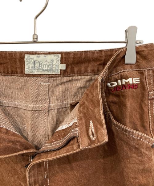 Dime（ダイム）Dime (ダイム) DJCO Denim Pants ブラウン サイズ:SIZE Mの古着・服飾アイテム
