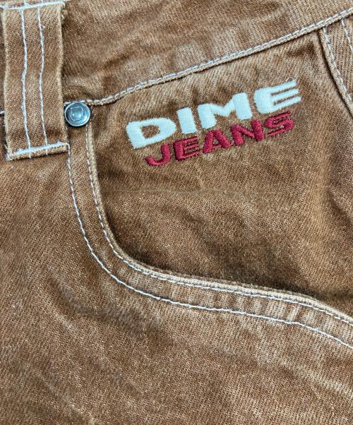 Dime（ダイム）Dime (ダイム) DJCO Denim Pants ブラウン サイズ:SIZE Mの古着・服飾アイテム