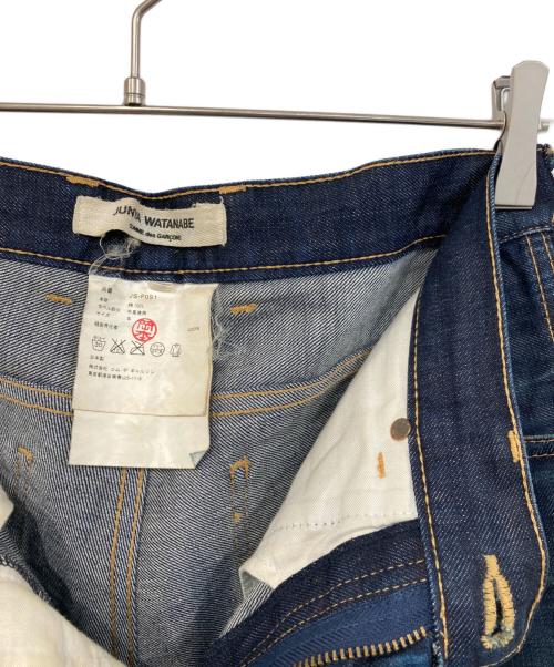 JUNYA WATANABE COMME des GARCONS（(ジュンヤワタナベ コムデギャルソン）JUNYA WATANABE COMME des GARCONS ((ジュンヤワタナベ コムデギャルソン) デニムパンツ インディゴ サイズ:ｓの古着・服飾アイテム
