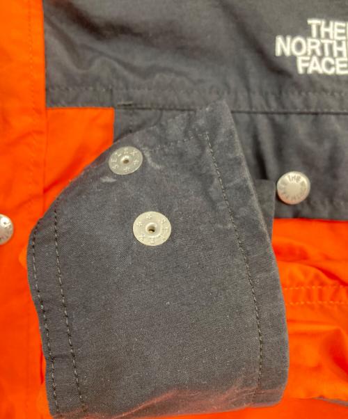 THE NORTH FACE（ザ ノース フェイス）THE NORTH FACE (ザ ノース フェイス) L/S Nuptse Shirt ブラック×オレンジ サイズ:SIZE Lの古着・服飾アイテム