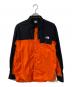 THE NORTH FACE（ザ ノース フェイス）の古着「L/S Nuptse Shirt」｜ブラック×オレンジ