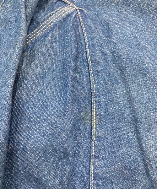 GANRYU（ガンリュウ）GANRYU (ガンリュウ) サルエルペインターデニムパンツ インディゴ サイズ:SIZE Lの古着・服飾アイテム