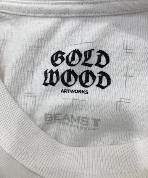 BEAMS（ビームス）BEAMS (ビームス) GOLDWOOD BOTT T-SHIRT ホワイト サイズ:不明の古着・服飾アイテム