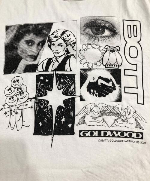 BEAMS（ビームス）BEAMS (ビームス) GOLDWOOD BOTT T-SHIRT ホワイト サイズ:不明の古着・服飾アイテム