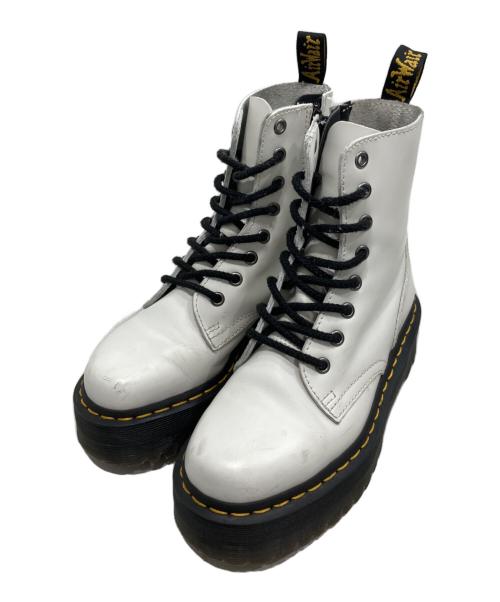 Dr.Martens（ドクターマーチン）Dr.Martens (ドクターマーチン) JADON8ホールブーツ ホワイト サイズ:UK3の古着・服飾アイテム
