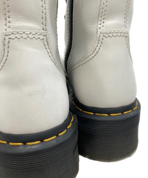 Dr.Martens（ドクターマーチン）Dr.Martens (ドクターマーチン) JADON8ホールブーツ ホワイト サイズ:UK3の古着・服飾アイテム