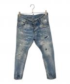DSQUARED2ディースクエアード）の古着「CIGARETTE JEAN デニムパンツ」｜ブルー