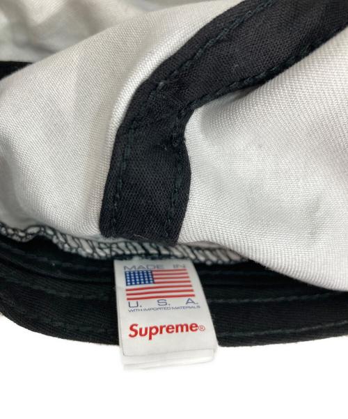 SUPREME（シュプリーム）SUPREME (シュプリーム) Pigment Coated S Logo 6-Panel キャップ ブラック サイズ:FREEの古着・服飾アイテム