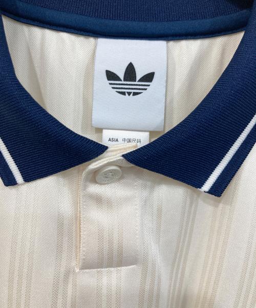 adidas（アディダス）adidas (アディダス) ツアー ジャカード ジャージ ホワイト サイズ:SIZE Mの古着・服飾アイテム