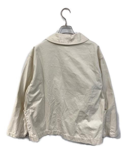 POST O'ALLS（ポストオーバーオールズ）POST O'ALLS (ポストオーバーオールズ) カバーオール ホワイト サイズ:SIZE Lの古着・服飾アイテム
