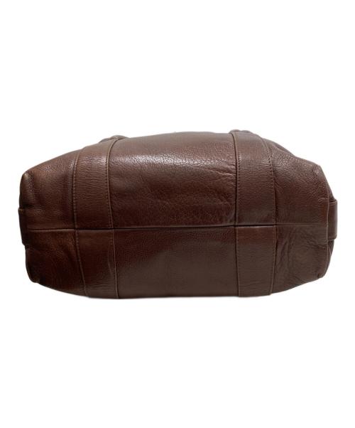 MARTIN MARGIELA（マルタン・マルジェラ）MARTIN MARGIELA (マルタン・マルジェラ) 2WAY レザーセーラーバッグ ブラウンの古着・服飾アイテム