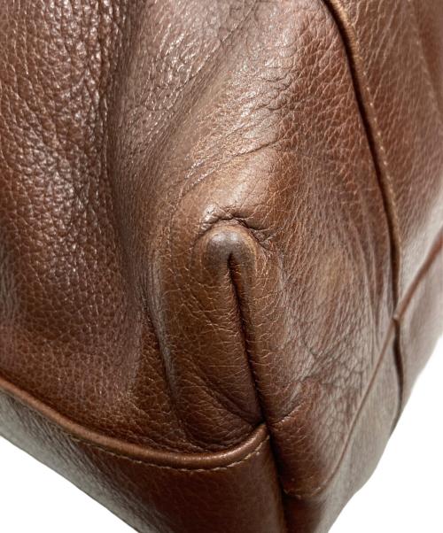 MARTIN MARGIELA（マルタン・マルジェラ）MARTIN MARGIELA (マルタン・マルジェラ) 2WAY レザーセーラーバッグ ブラウンの古着・服飾アイテム