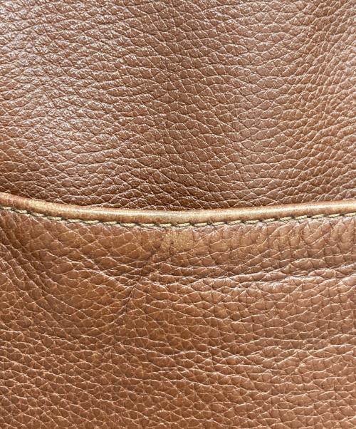 MARTIN MARGIELA（マルタン・マルジェラ）MARTIN MARGIELA (マルタン・マルジェラ) 2WAY レザーセーラーバッグ ブラウンの古着・服飾アイテム
