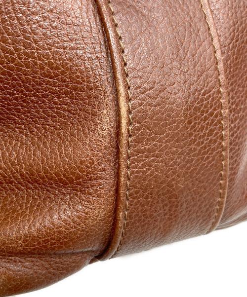 MARTIN MARGIELA（マルタン・マルジェラ）MARTIN MARGIELA (マルタン・マルジェラ) 2WAY レザーセーラーバッグ ブラウンの古着・服飾アイテム