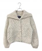 Sea Room lynnシールームリン）の古着「nepal hand knit/ネパール ハンド ニット」｜ベージュ