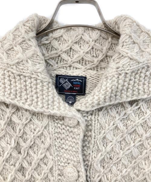 Sea Room lynn（シールームリン）Sea Room lynn (シールームリン) nepal hand knit/ネパール ハンド ニット ベージュ サイズ:SIZE Freeの古着・服飾アイテム