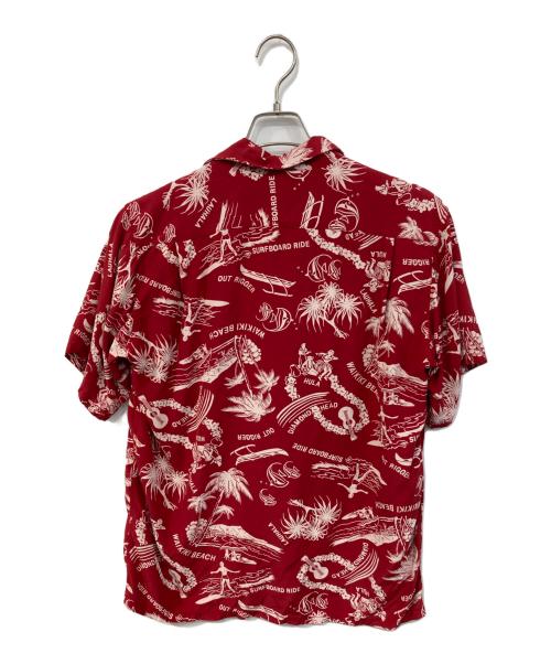 Pearl Diver（パール・ダイヴァー）pearl diver (パール・ダイヴァー) アロハシャツ レッド サイズ:なしの古着・服飾アイテム