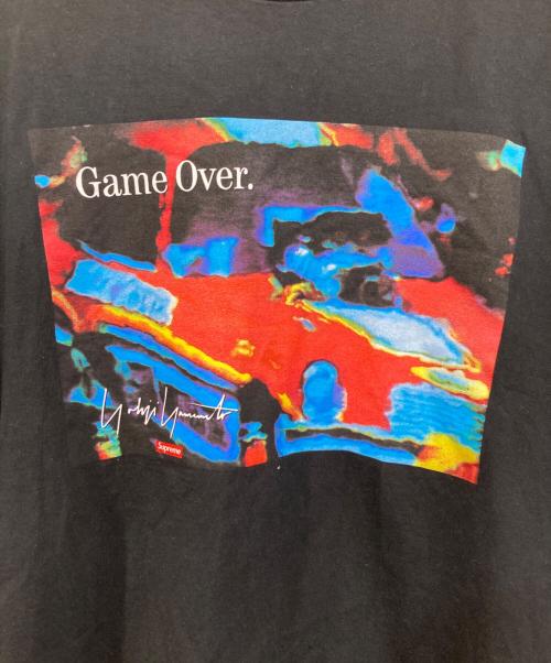 SUPREME（シュプリーム）SUPREME (シュプリーム) YOHJI YAMAMOTO (ヨウジヤマモト) GAME OVER Tee ブラック サイズ:SIZE Lの古着・服飾アイテム
