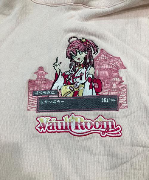 VAULTROOM（ボルトルーム）VAULTROOM (ボルトルーム) さくらみこフーディー ピンク サイズ:SIZE XLの古着・服飾アイテム