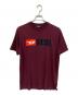 DIESEL（ディーゼル）の古着「ロゴカットソー」｜レッド