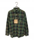 WORKERSワーカーズ）の古着「PULLOVER BD BLACKWATCH MADRAS」｜グリーン