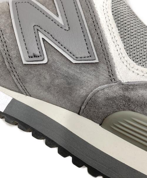 NEW BALANCE（ニューバランス）NEW BALANCE (ニューバランス) ローカットスニーカー グレー サイズ:8 1/2の古着・服飾アイテム