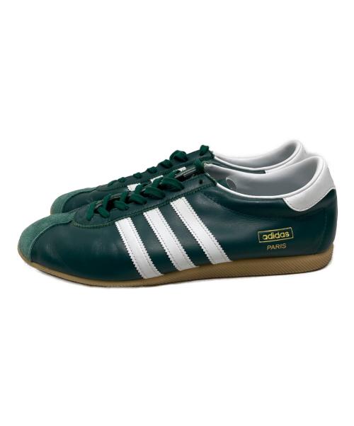 adidas（アディダス）adidas (アディダス) パリ　スニーカー グリーン サイズ:27cmの古着・服飾アイテム