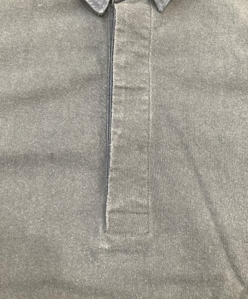 FOLL（フォル）FOLL (フォル) dry cotton rugby shirt ネイビー サイズ:3の古着・服飾アイテム