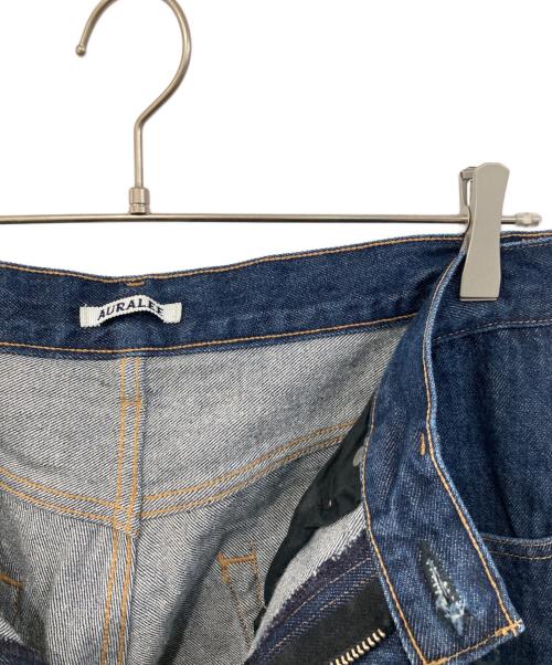 AURALEE（オーラリー）AURALEE (オーラリー) HARD TWIST DENIM WIDE PANTS インディゴ サイズ:34の古着・服飾アイテム