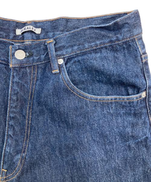 AURALEE（オーラリー）AURALEE (オーラリー) HARD TWIST DENIM WIDE PANTS インディゴ サイズ:34の古着・服飾アイテム