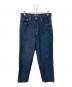AURALEE（オーラリー）の古着「HARD TWIST DENIM WIDE PANTS」｜インディゴ