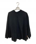 SEESEEシーシー）の古着「ロングスリーブカットソー」｜ブラック