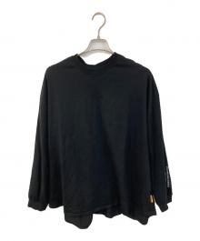 SEESEE（シーシー）の古着「ロングスリーブカットソー」｜ブラック
