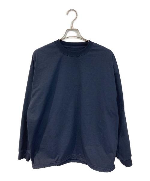 DAIWA PIER39（ダイワ ピア39）DAIWA PIER39 (ダイワ ピア39) TECH DRAWSTRING L/S TEE ネイビー サイズ:XLの古着・服飾アイテム