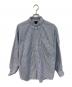 DAIWA PIER39（ダイワ ピア39）の古着「TECH BUTTON DOWN SHIRT L/S STRIPE」｜ブルー×ホワイト